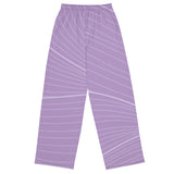 Lavender Wide-Leg Pants